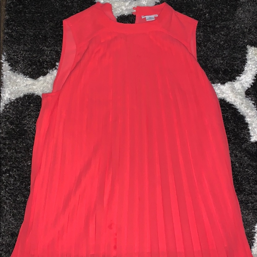 Pleated blouse